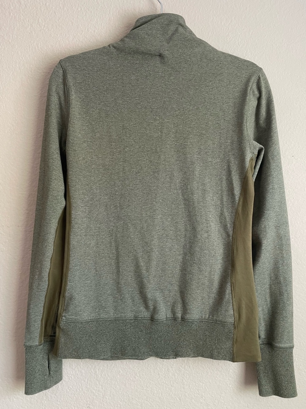 Nike Olive Green & Purple Zip-Up Jacket - size medium - Picture 2 of 6